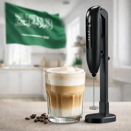 مضرب كهربائي لاسلكي لخلط البيض والمكونات السائلة بسرعة في الاستخدام المنزلي