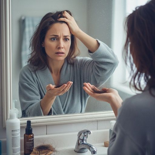 العناية بالتساقط