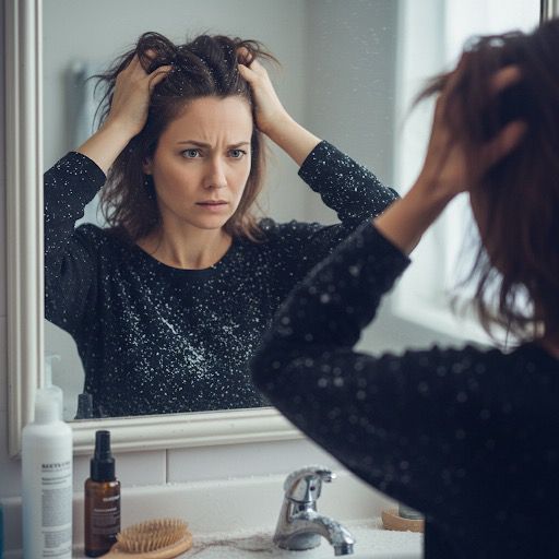 العناية بالقشرة