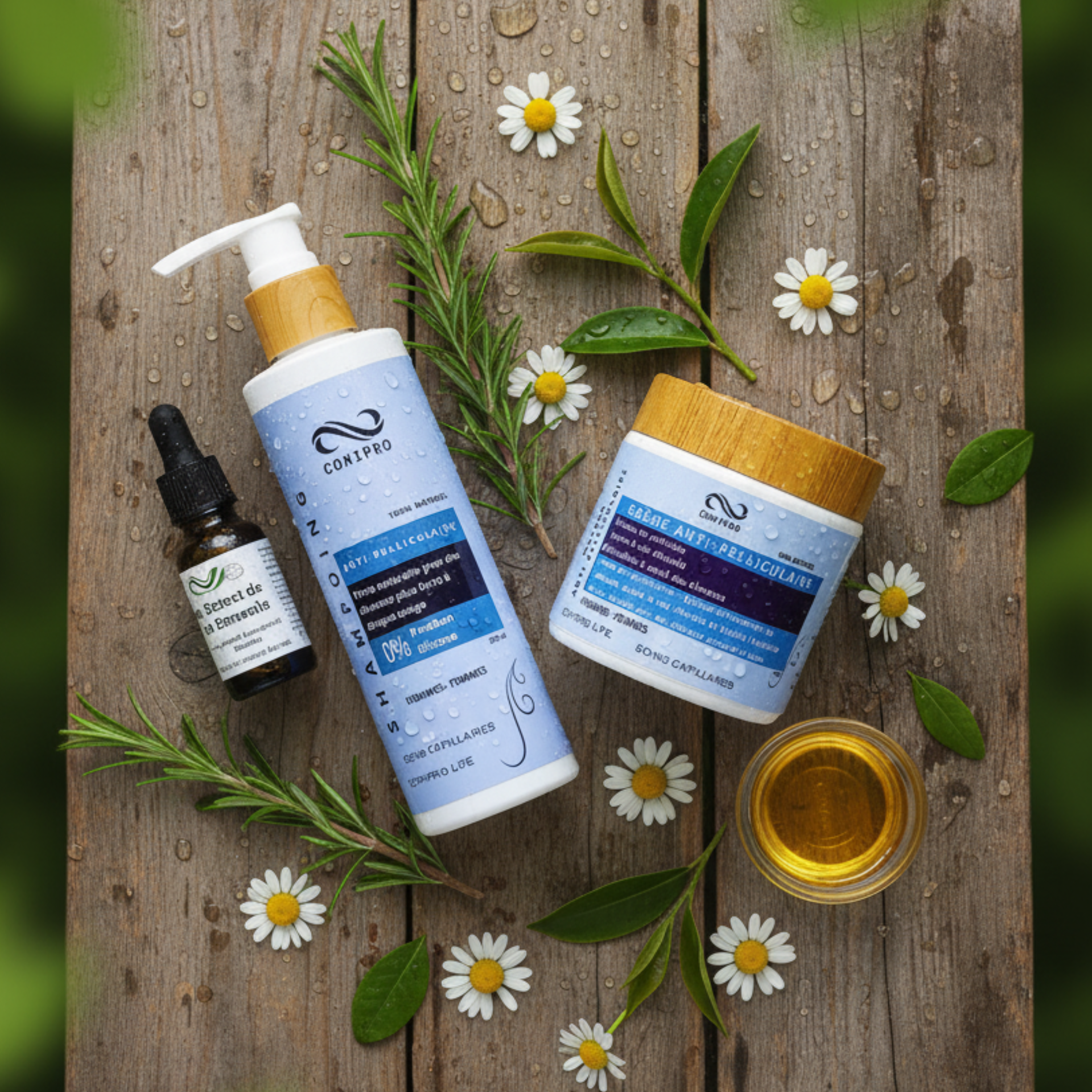 SHAMPOOING ET CRÈME ANTI-PELLICULAIRE