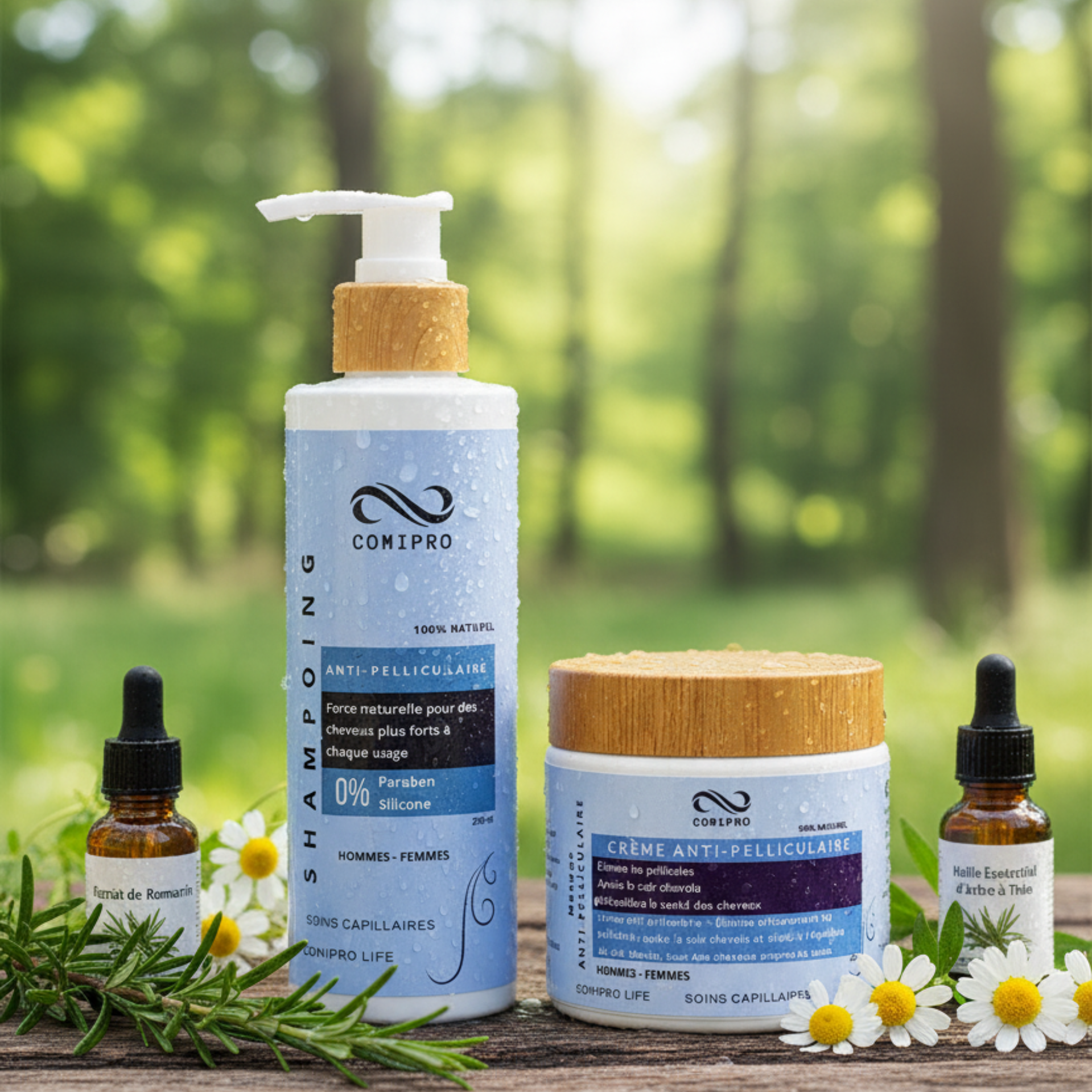 SHAMPOOING ET CRÈME ANTI-PELLICULAIRE