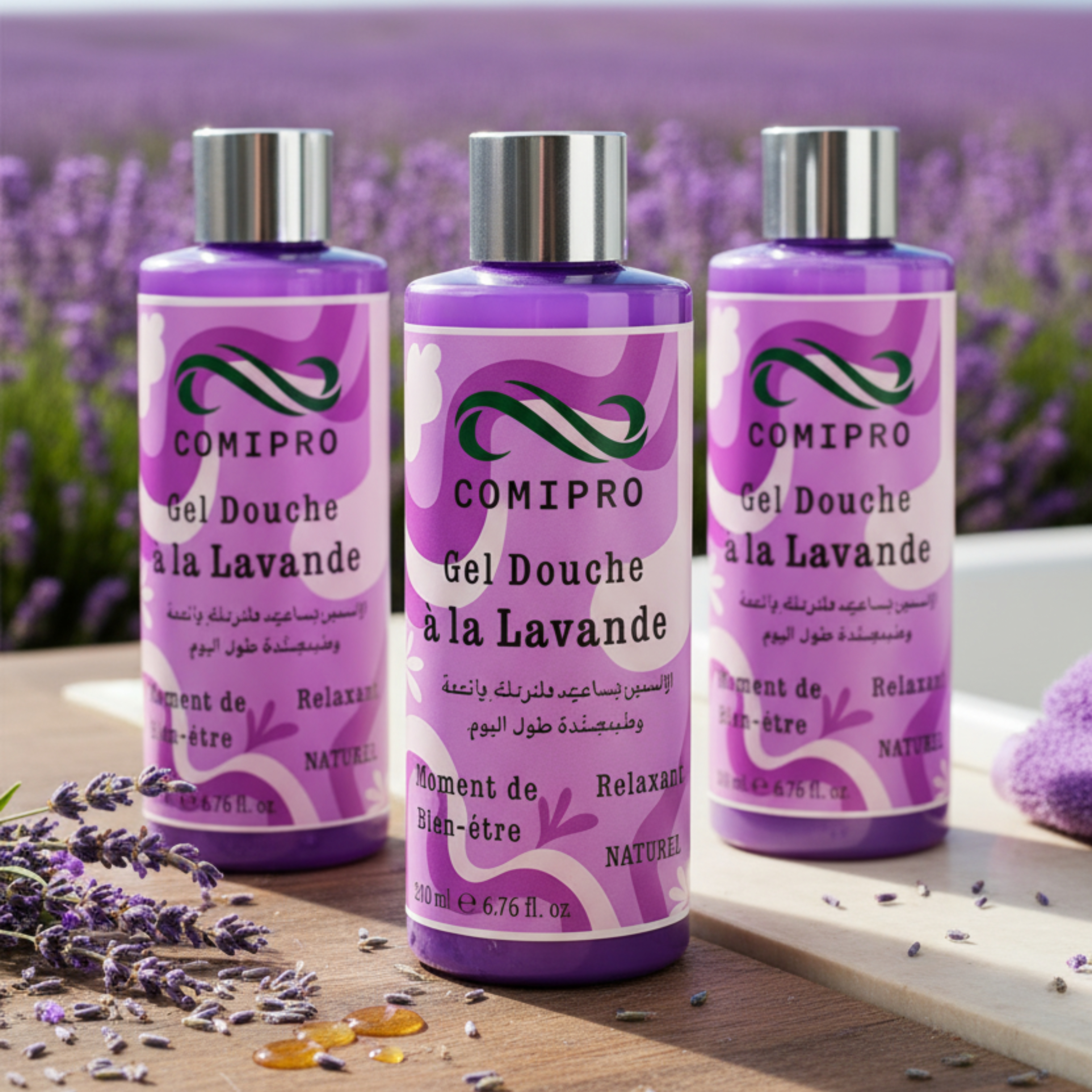 Gel Douche à la Lavande