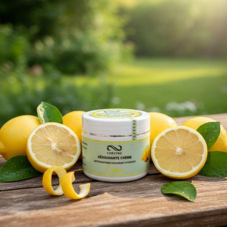 DÉODORANT CRÈME AU CITRON