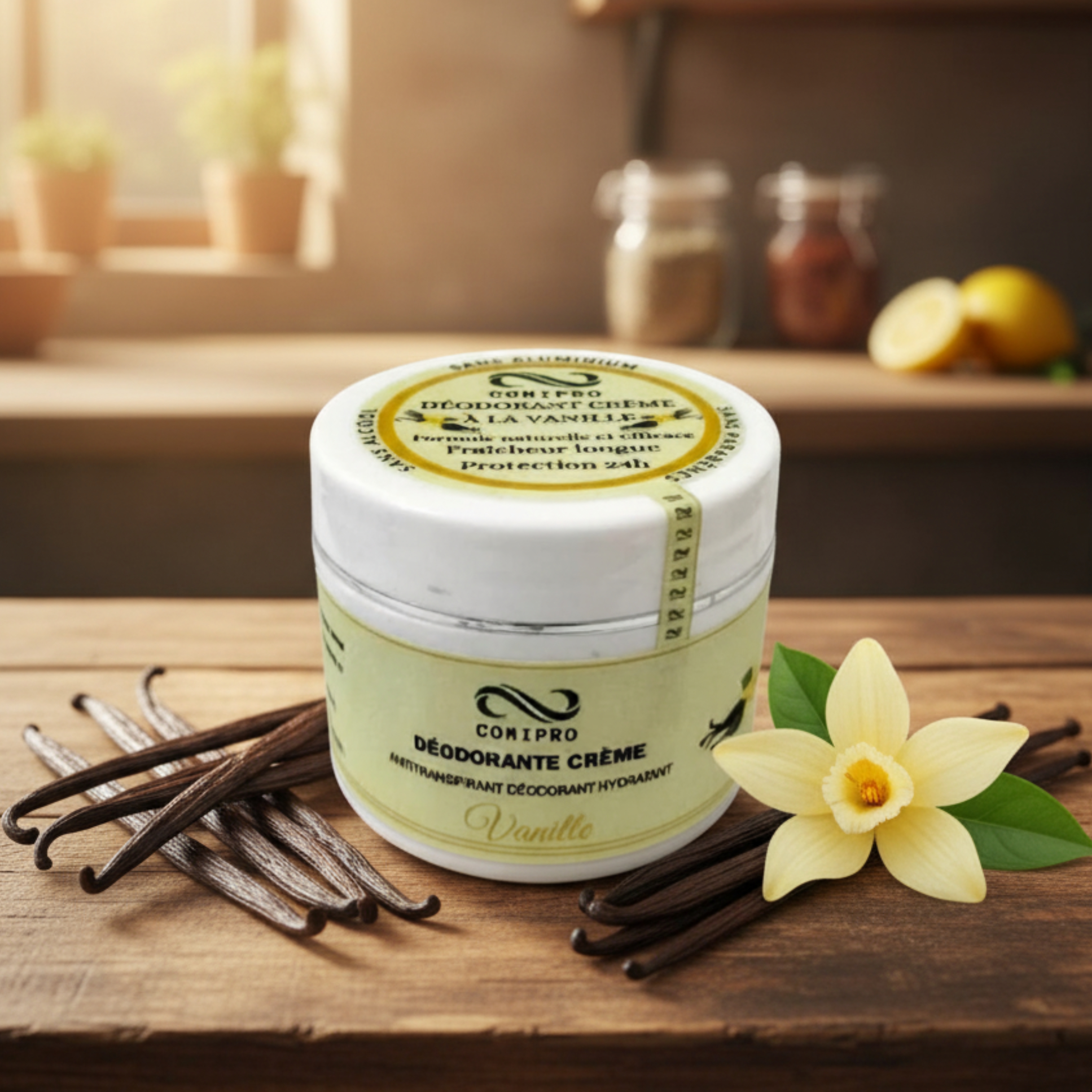DÉODORANT CRÈME À LA VANILLE