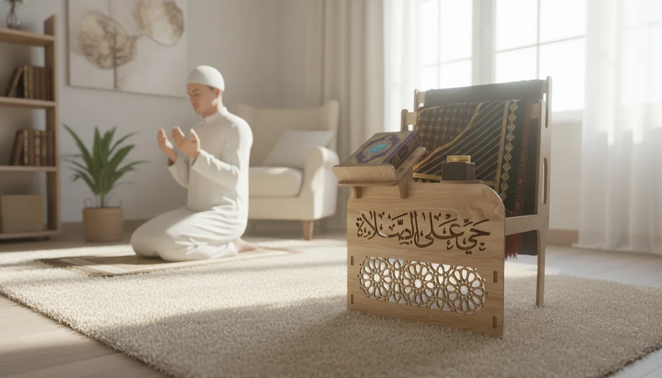 حاملة السجادة والقرآن