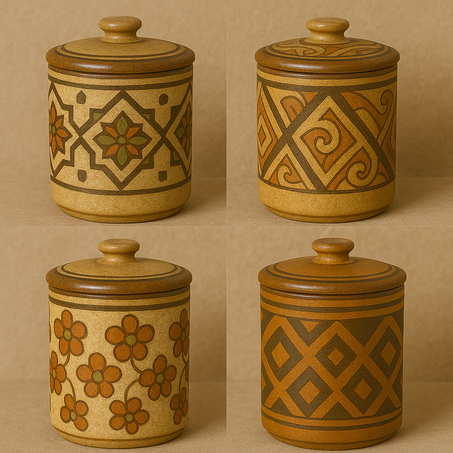 Collection de boîtes et d'objets