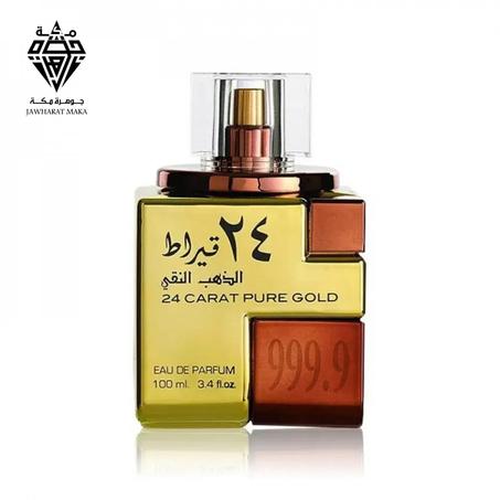 لطافة عطر 24 قيراط الذهب النقي