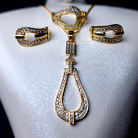 Parure Plaqué Or 3 EN 1 – INF