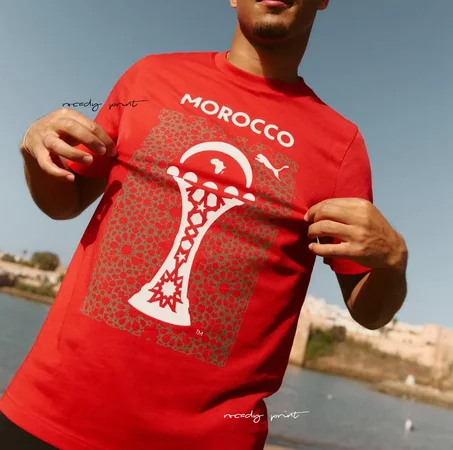 T-SHIRT OVERSIZE AFCAN 25 MOROCCO ™
