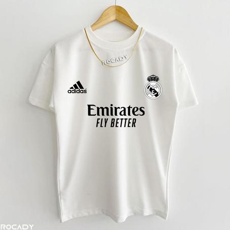 T-SHIRT OVERSIZE REAL MADRID BW™