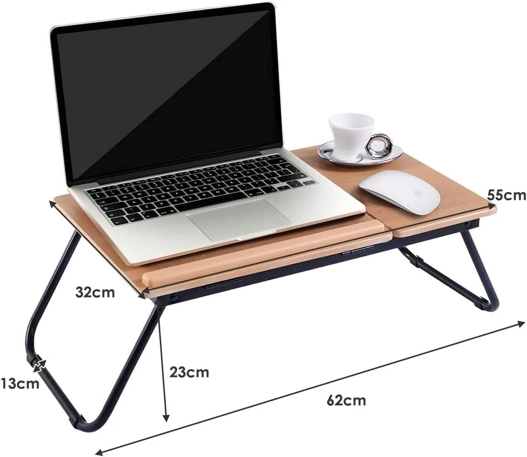 Dimensions du bureau pliable