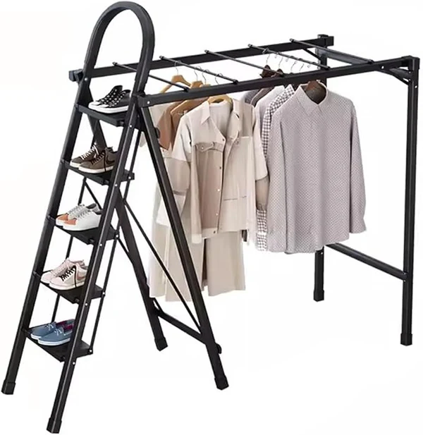 Séchoir à linge pliable multifonction 2-en-1 (capacité 150 kg)