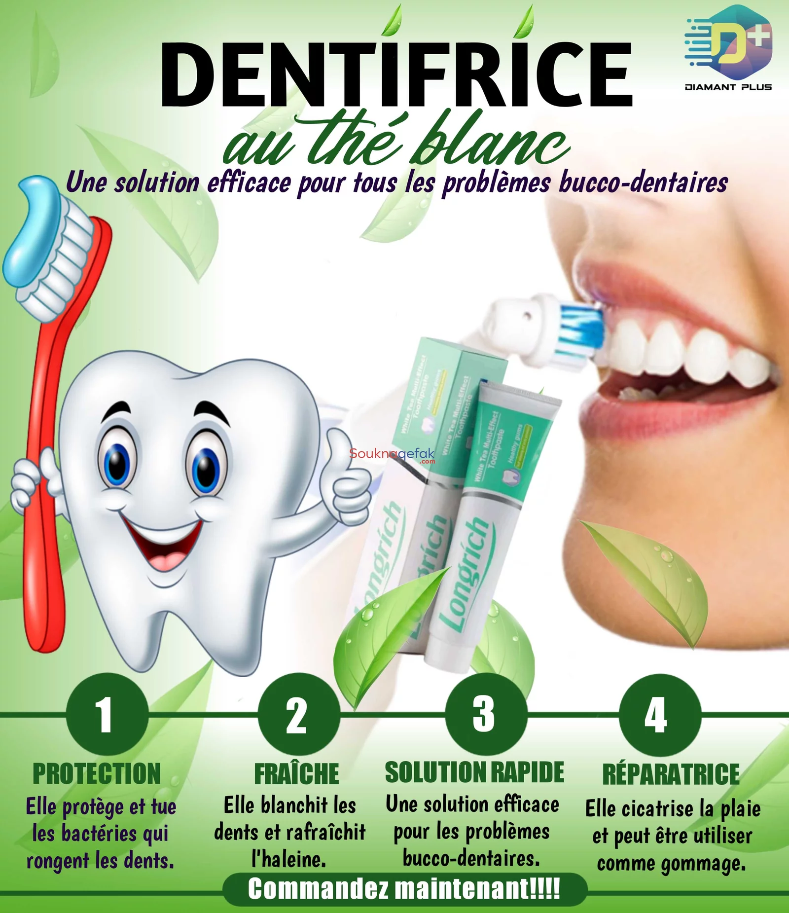 LA PATE DENTIFRICE