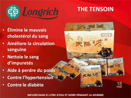 THE ANTI TENSION ET REDUCTEUR DE GRAISSE