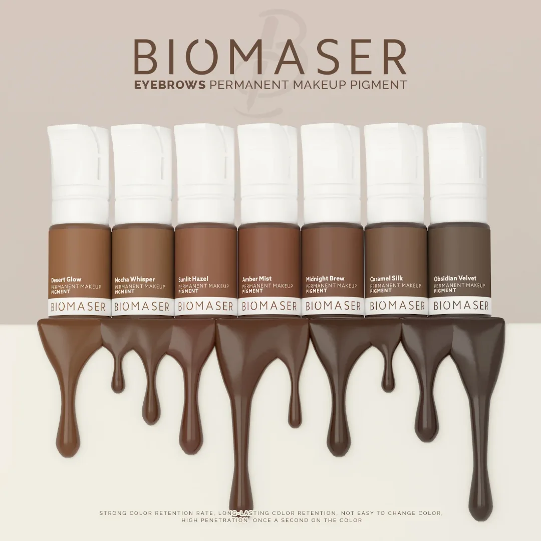 Biomaser Eyebrow & Eyeliner pigment collection