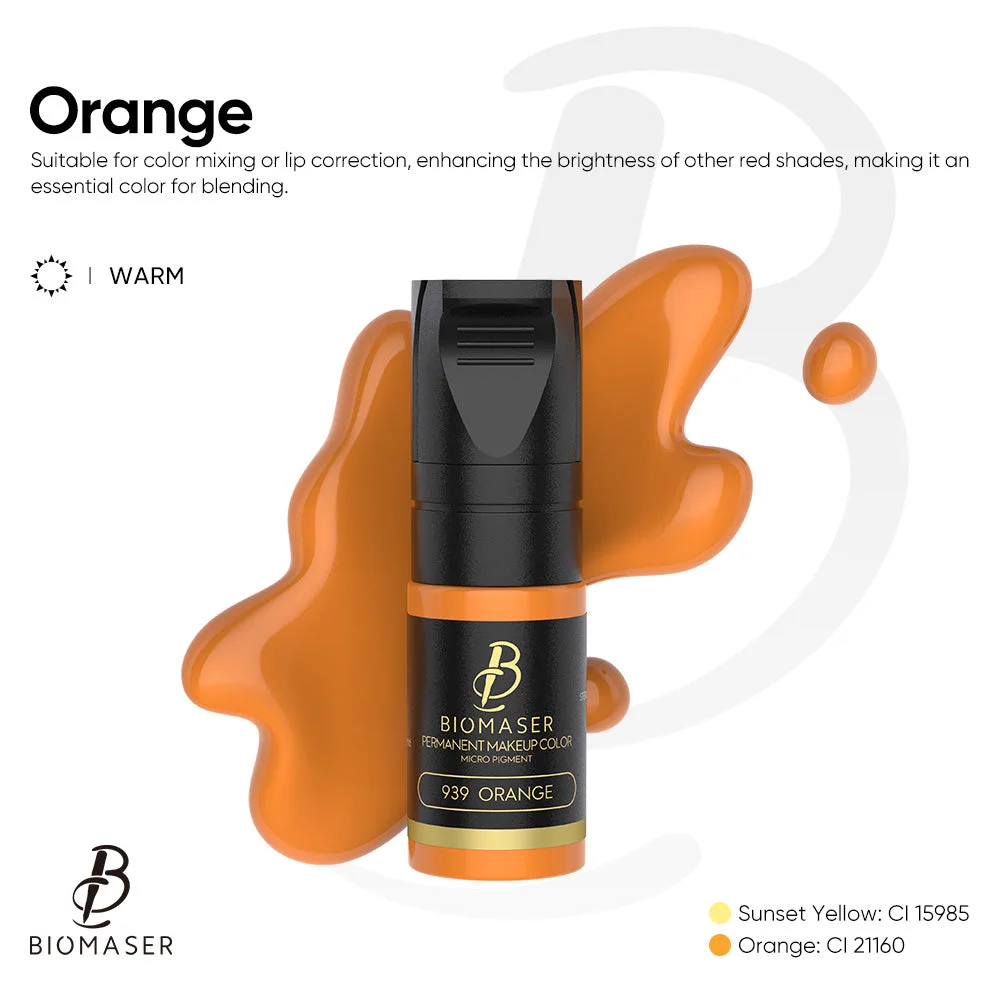 Encre pigmentée Biomaser pour les lèvres