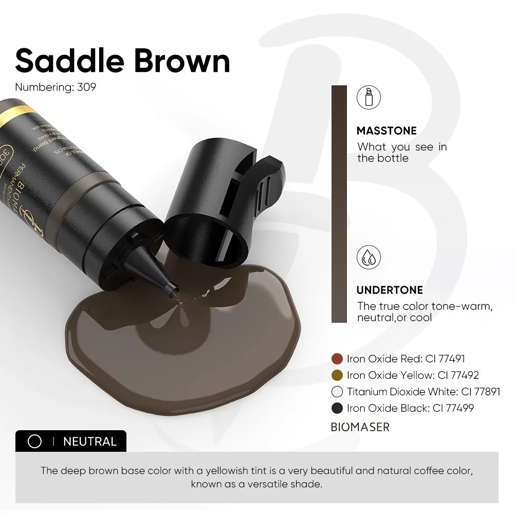 Encre pigmentée Biomaser pour sourcils