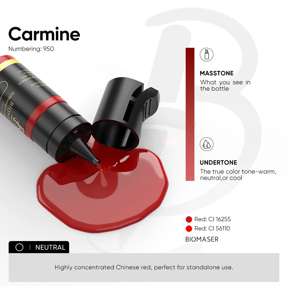 Encre pigmentée Biomaser pour les lèvres