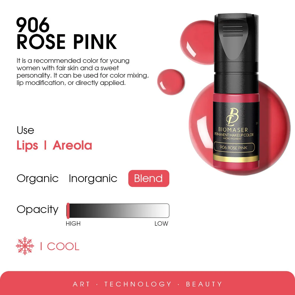 Encre pigmentée Biomaser pour les lèvres