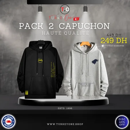 pack de capuchon turkey one