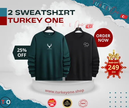 pack 2 sweatshirt turkeyone 2025