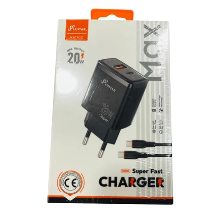 PLUSTAR Super Fast Charger 20W – Model A307CC