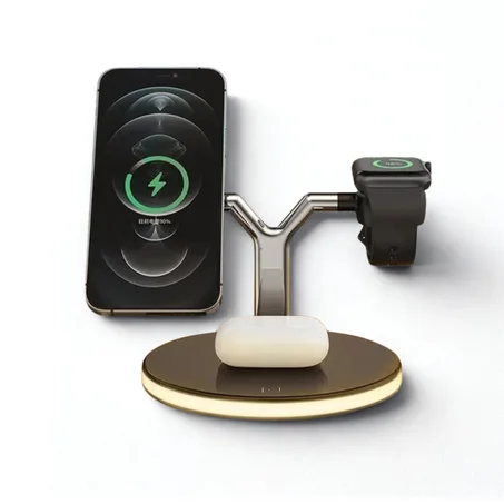 شاحن لاسلكي 3 في 1