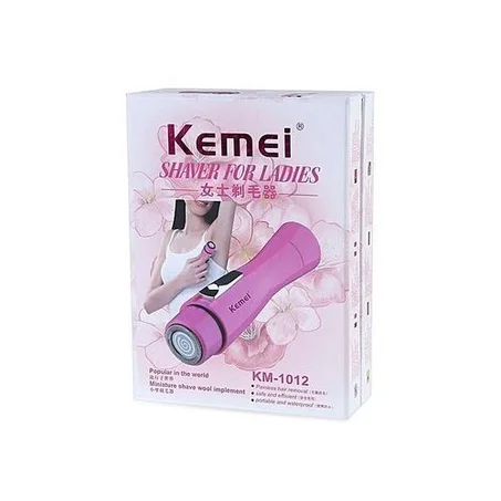 Kemei Shaver For Ladies KM- 1012ماكينة حلاقة كهربائية صغيرة محمولة للسيدات
