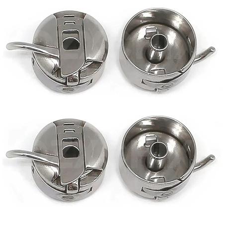 4 pcs Boîte à bobines pour des machines à coudre domestiques, Singer