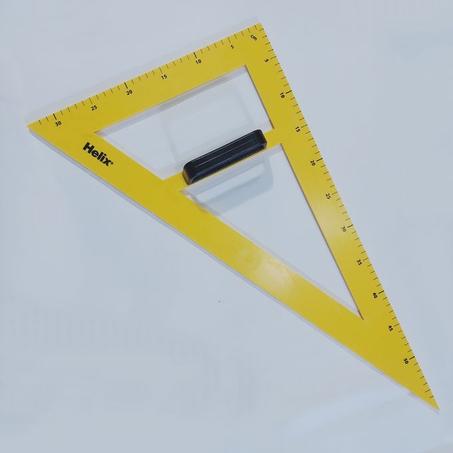 Helix مسطرة مثلثة الشكل مقاس 30/60 سم