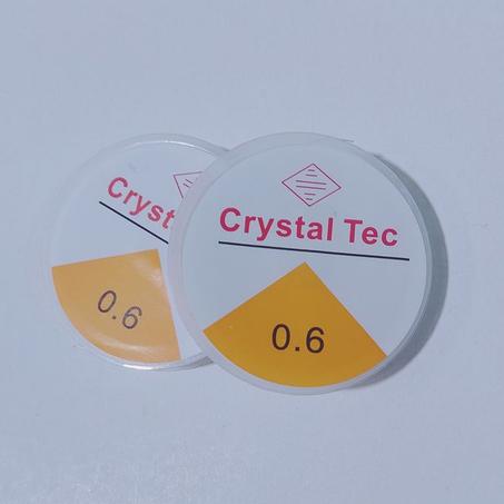 2 pcs Fil élastique pour bijoux, cordon à perles en Nylon