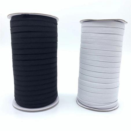 Bandes élastiques - Blanc - 6mm - 100 mètres