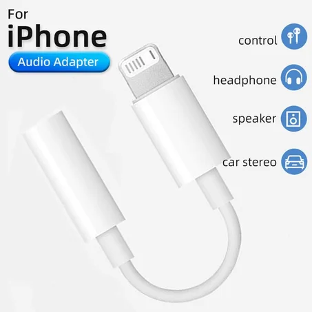 Adaptateur Lightning vers Jack 3.5mm