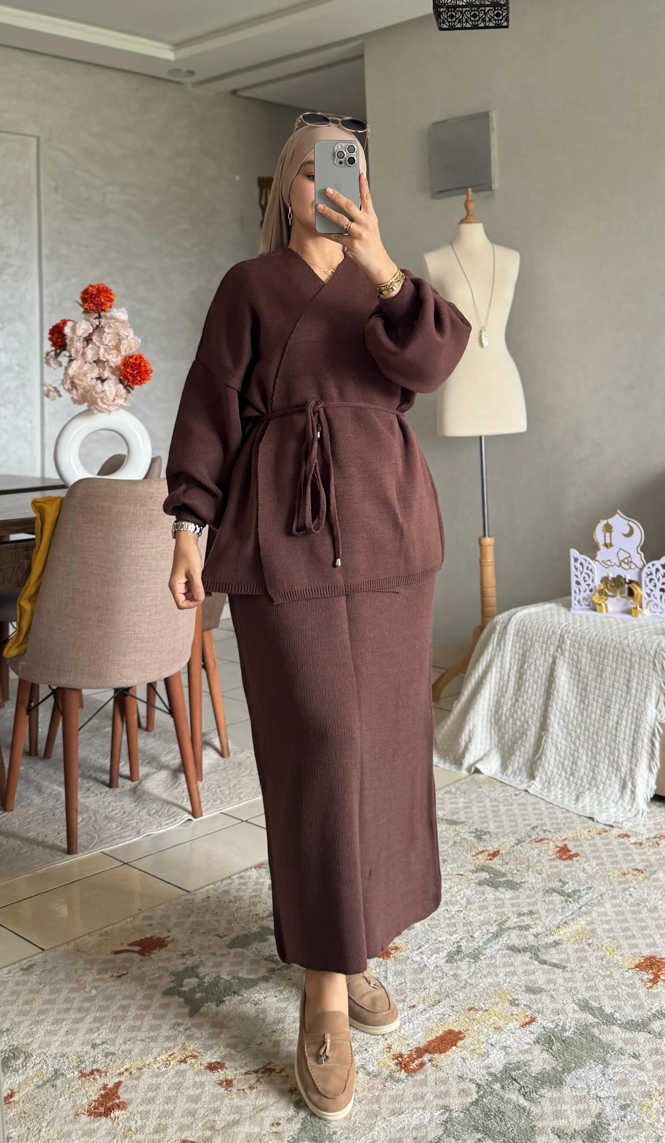 Ensemble cumono +jup longue