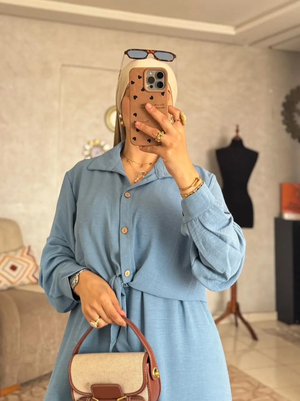 Robe chemise zahra✨