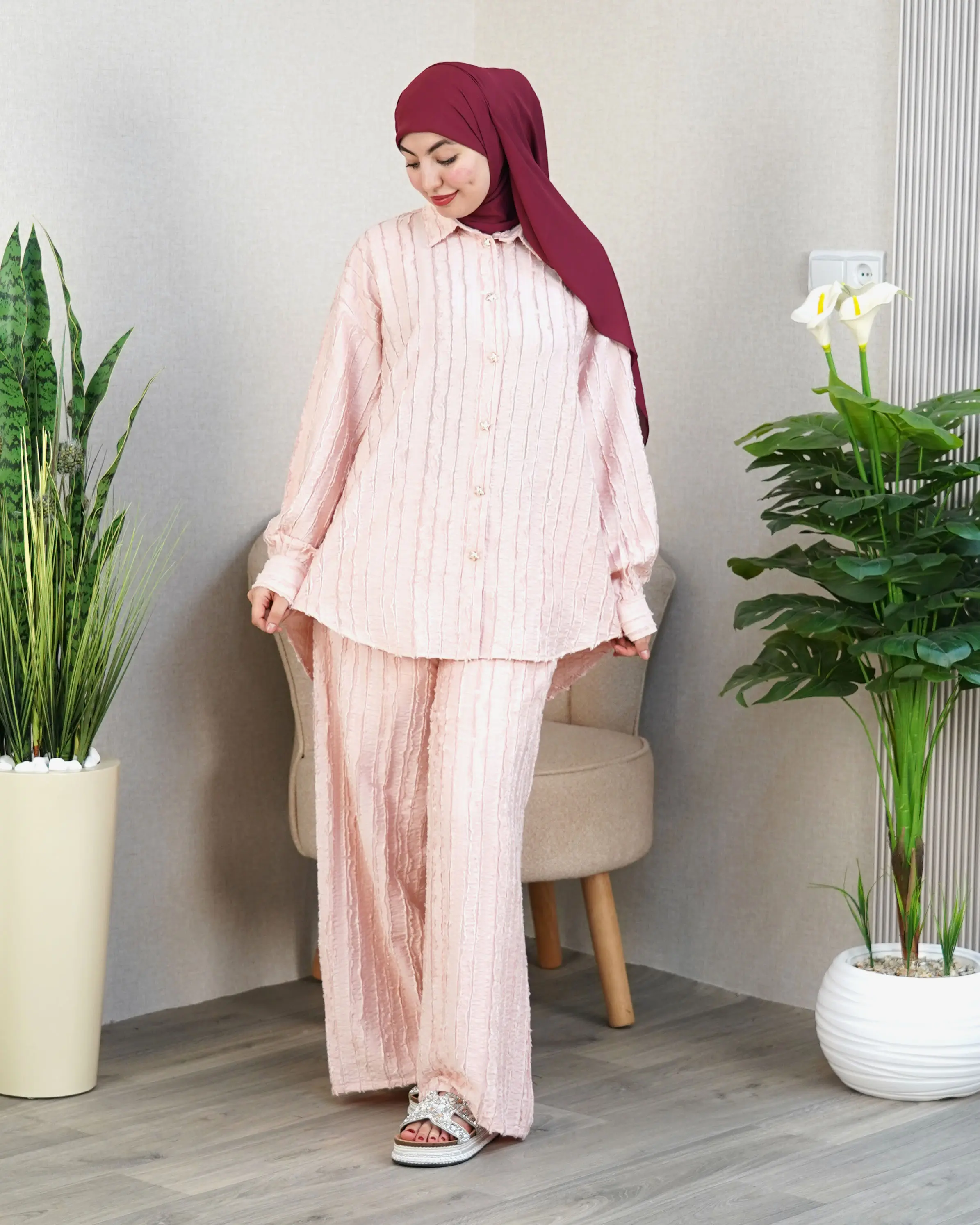 Ensemble Tissu Raye