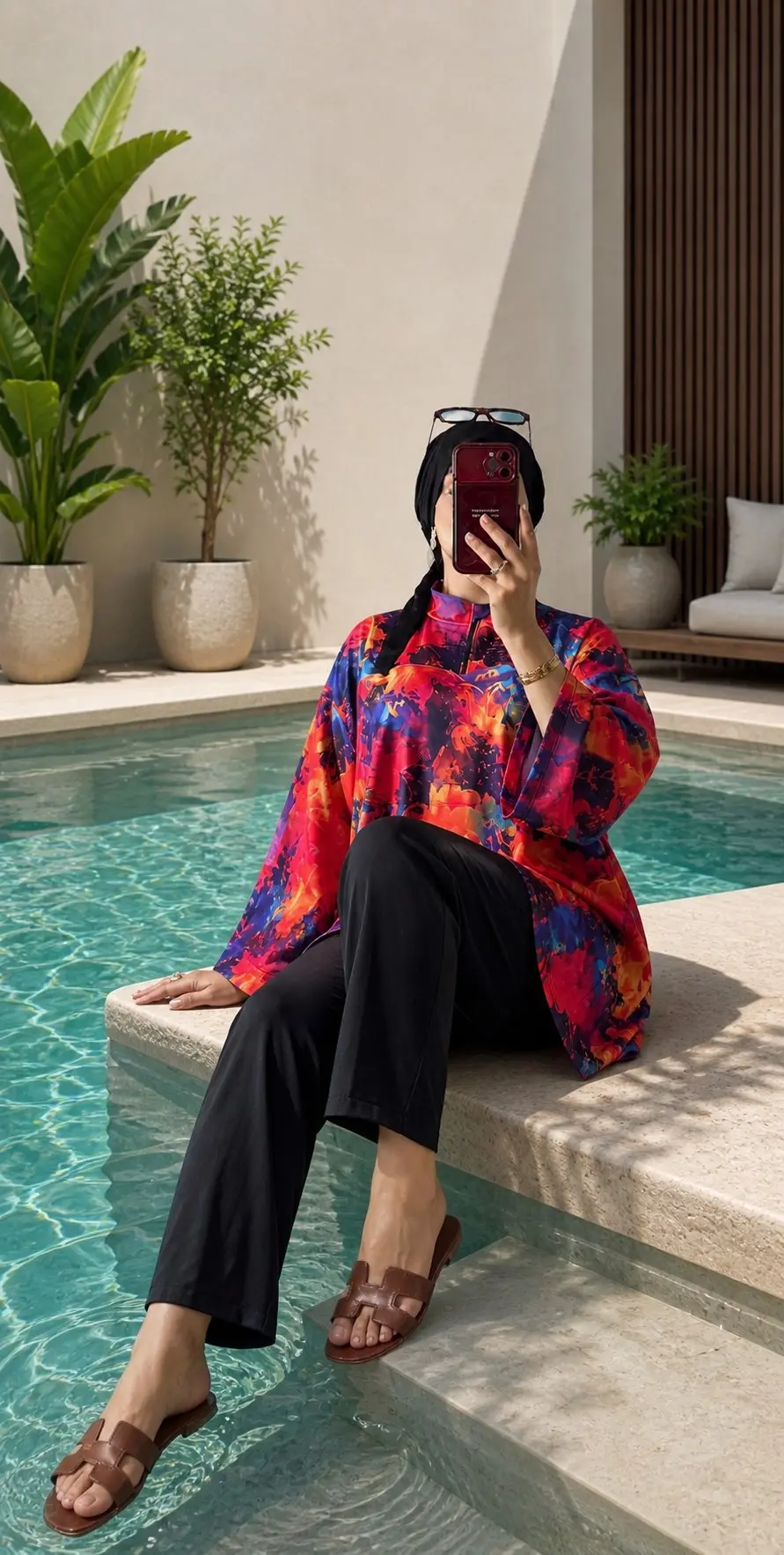 4pc Burkini multicoleurs✨