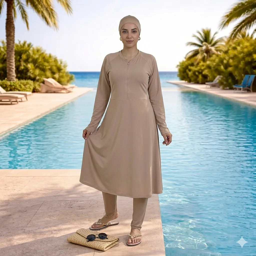 BURKINI TENDANCE (3pc) ✨