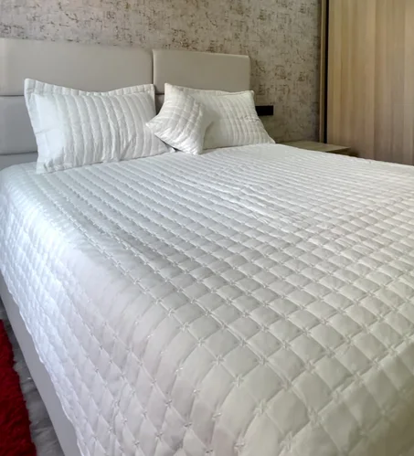 عرض خاص : غطاء سرير فاخر لشخصين + جوج وسائد فابور بــ799 فقط !