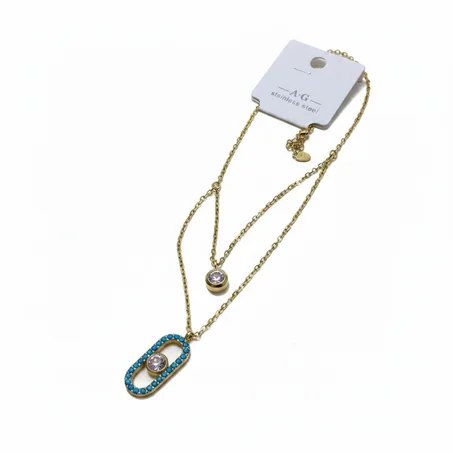 Collier Double Élégance