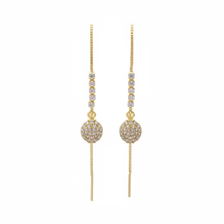 Boucles d’Oreilles Élégance Cristal