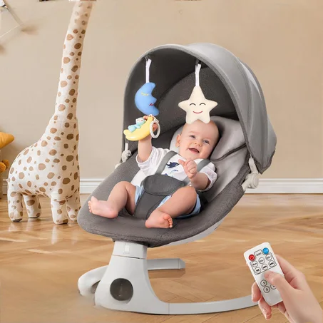 👶 Wonderful Rocker Baby Balancelle Électrique Multifonction pour Bébé