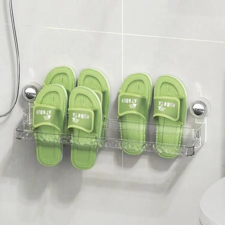 👟🚿 رف أحذية ذكي للحمام – بدون حفر، بدون فوضى!
