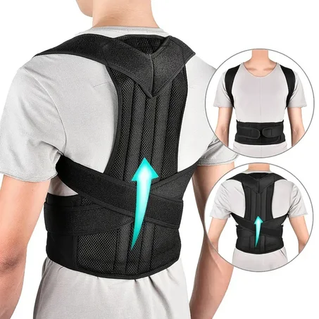 🎯 Correcteur de Posture Professionnel Soutien Dorsal & Lombaire – Confort et Maintien Optimal