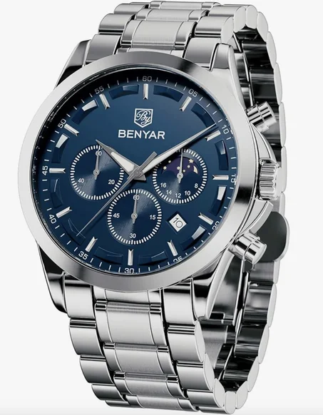 Montre chronographe sportive pour homme