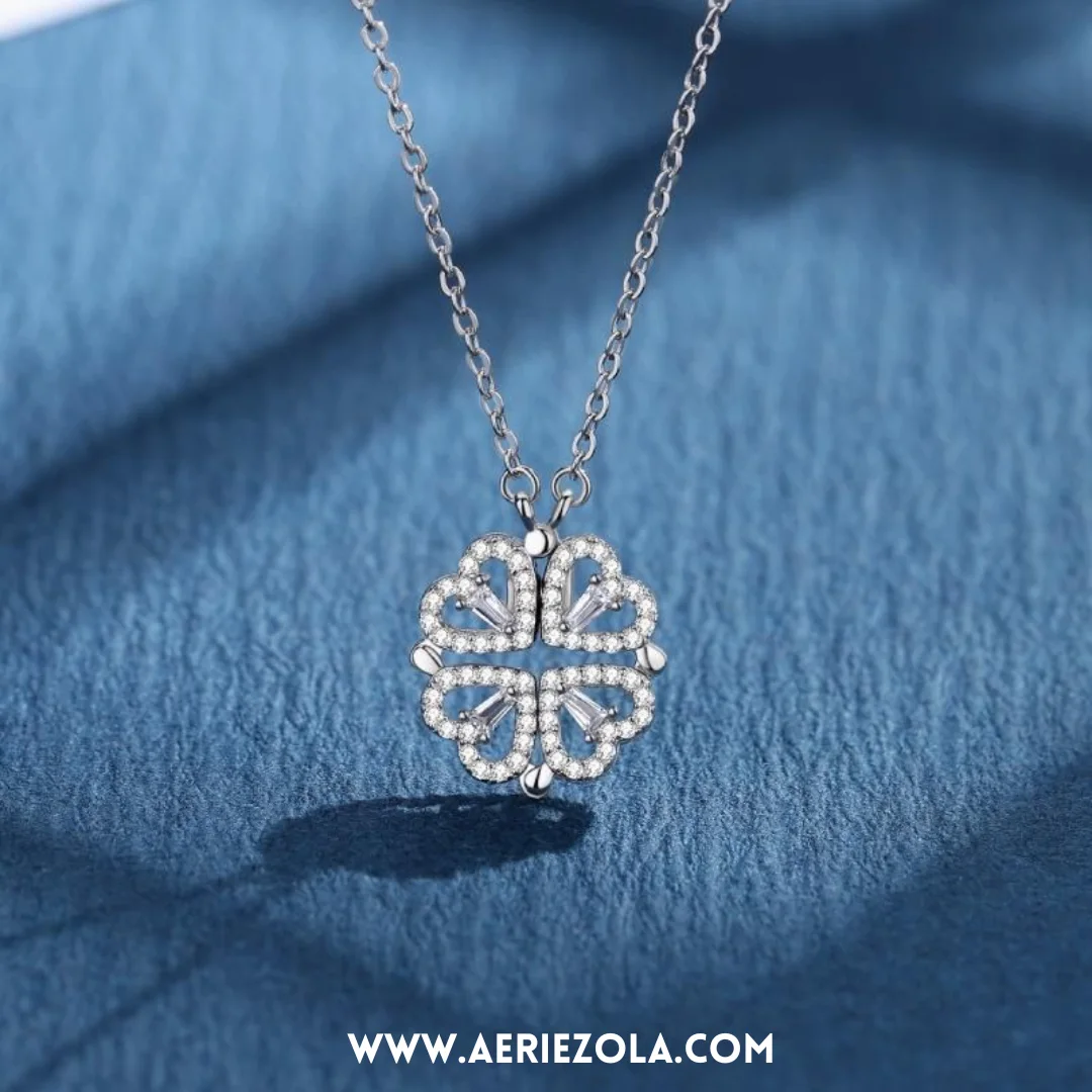 Collier Trèfle Coeur