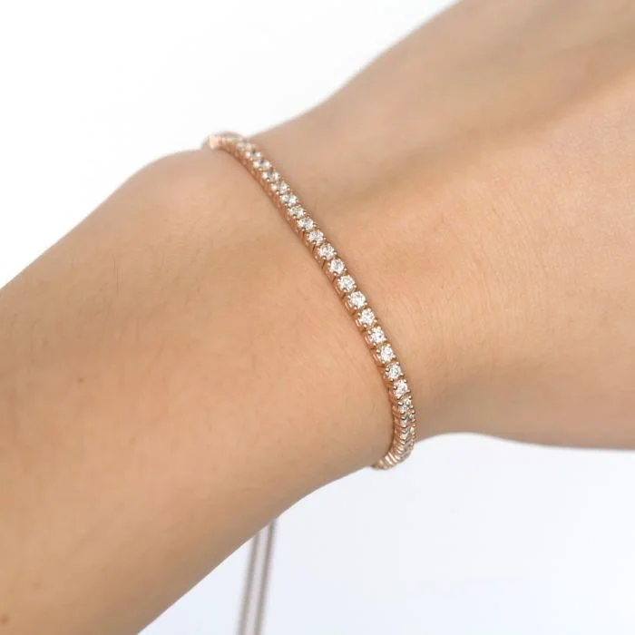 Gourmette Rivière Ajustable Doré 💎