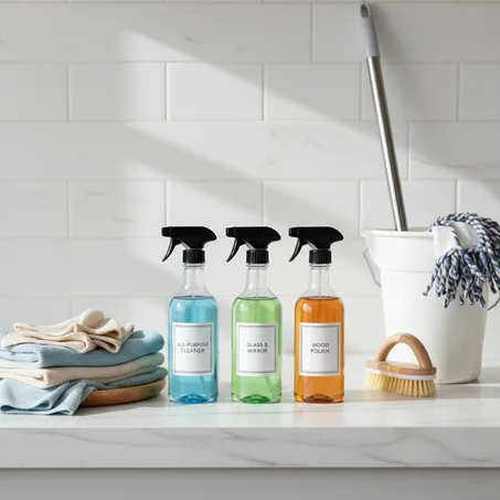 تنظيف المنزل