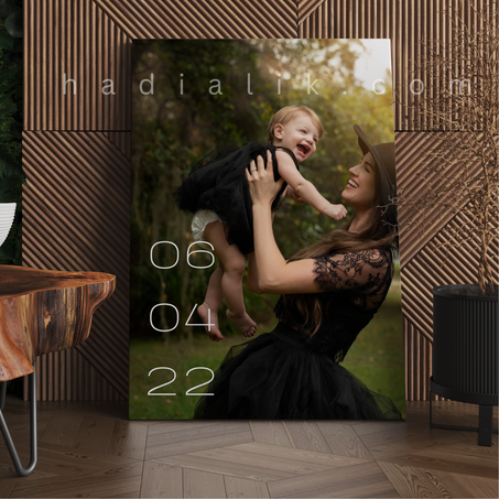 احسن لوحة هدية بصورة من اختيارك  وتاريخ مميز