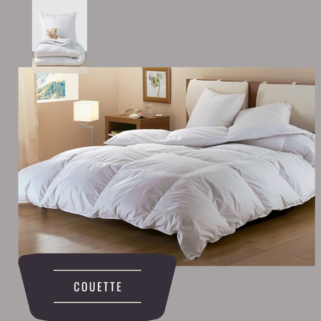 Couette coton anti allergie